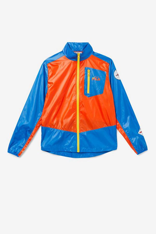 Chaquetas Fila Hombre Naranjas / Azules / Limón - Pinnacle - España 793028XLZ